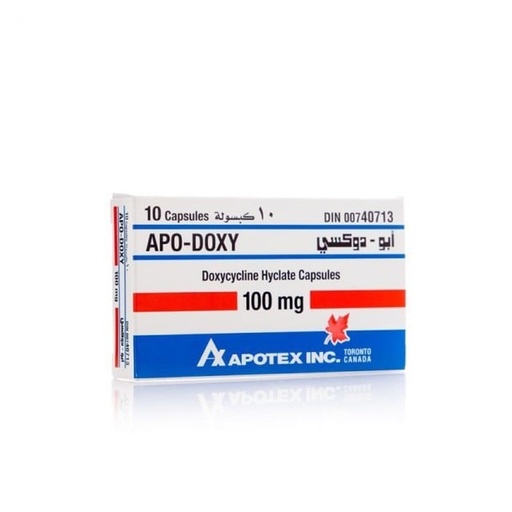 [17110] Apo-Doxy 100mg Capsules 10