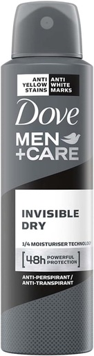 [17156] Dove Men+Care Invisible Dry Antiperspirant 150ml