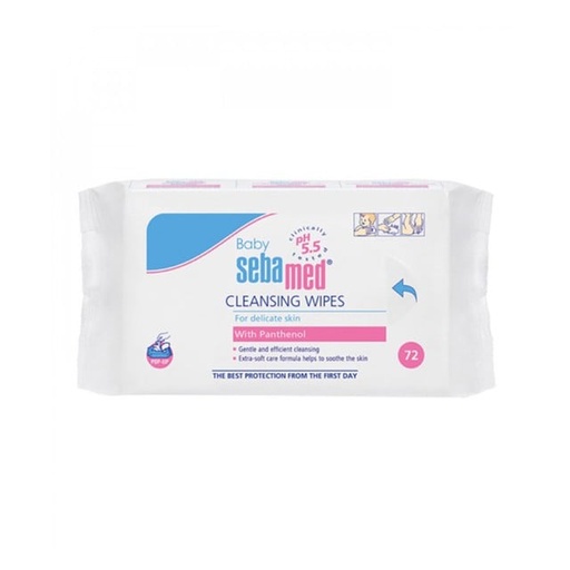 [17225] Sebamed Baby Wipes Extra Soft 72s