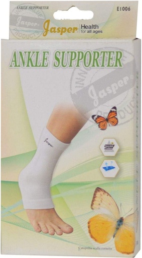 [17418] Jasper Ankle Supporter M E1006 White