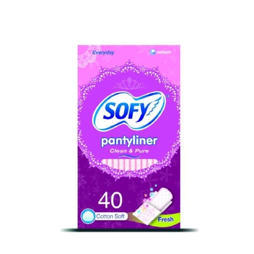 [17441] Sofy Pantyliner Fresh 40 pcs