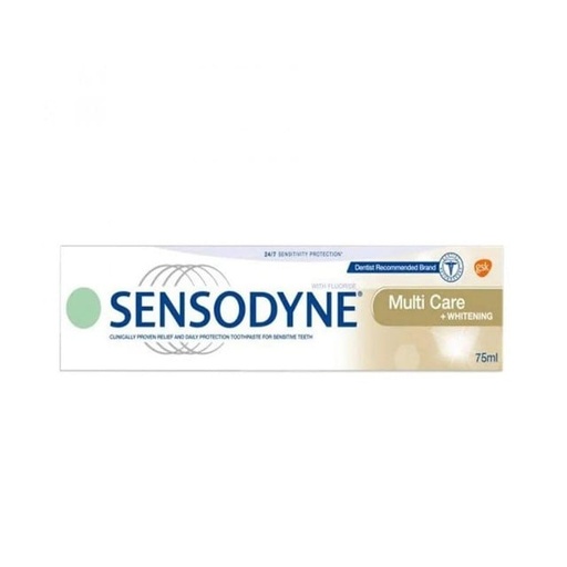 [17525] Sensodyne Toothpaste Multi Care + Whitening 75ml