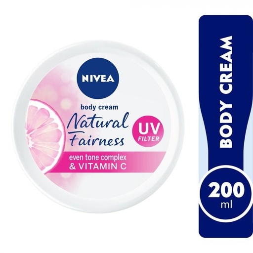 [17532] Nivea Body Cream Natural Fairness 200ml
