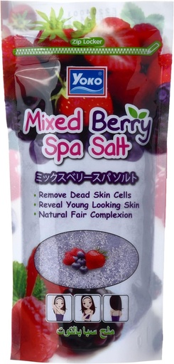 [17537] Yoko Spa Salt Mixed Berry 300g