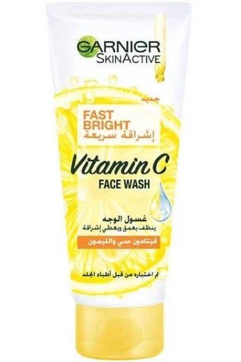 [17628] Garnier Fast Fairness Light & Radiant Face Wash 100ml
