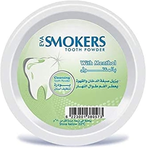 [17894] Eva Smokers Toothpowder Menthol 50g