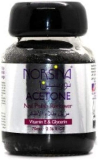 [17926] Norsina Nail Polish Remover Acetone 75ml