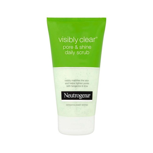 [18102] Neutrogena Visibly Clear Pore & Shine Daily Scrub 150ml
