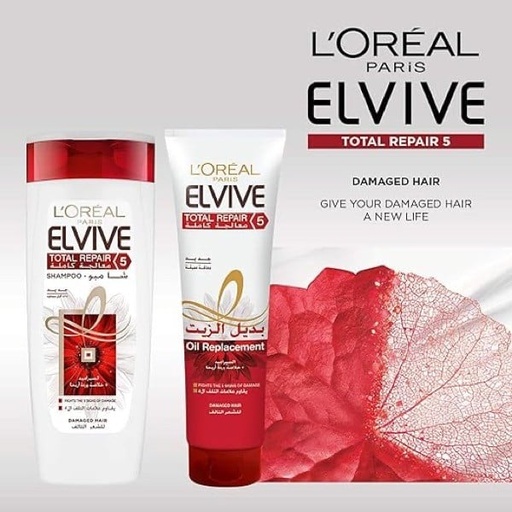 [18748] Loreal Elvive Total Repair 5 Shampoo 200ml