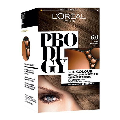 [18960] Loreal Prodigy 6 Oak Hair Color 1 Kit