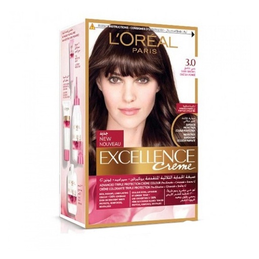 [18970] Loreal Excellence Dark Brown 3.0