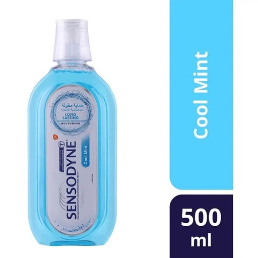 [19596] Sensodyne Mouth Wash Cool Mint 500ml