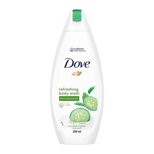 [20130] Dove Body Wash Refreshing Cucumber 250ml