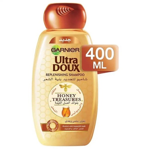 [20217] Garnier Ultra Doux Honey Treasures Shampoo 400ml