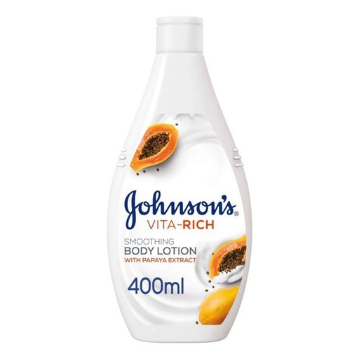 [20550] JOHNSON`S BODY LOTION SMOOTHING PAPAYA 400ML