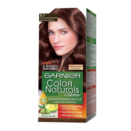 [20610] Garnier Color Naturals Pure Chocolate Brown 6.7