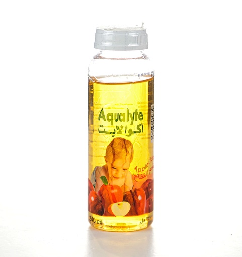 [20665] Aqualyte Oral Rehydration Solution Apple Taste 240ml