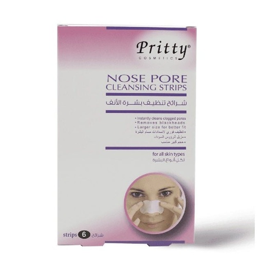 [20692] Pritty Nose Pore Cleansing Strips 6s
