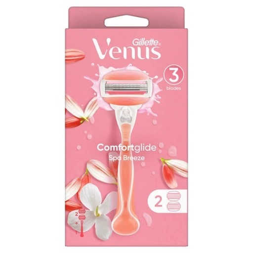 [20718] Gillette Venus Spa Breeze Razor 3 Blade