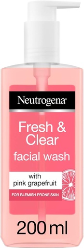 [20866] Neutrogena Facial Wash Pink Grapefruit 200ml