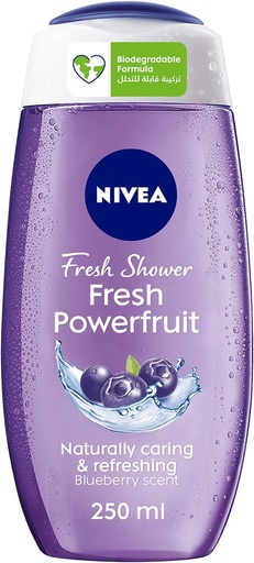 [20975] Nivea Shower Gel Powerfruit Relaxing 250ml