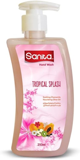 [21338] SANITA HAND WASH TROPICAL SPLASH 250ML old