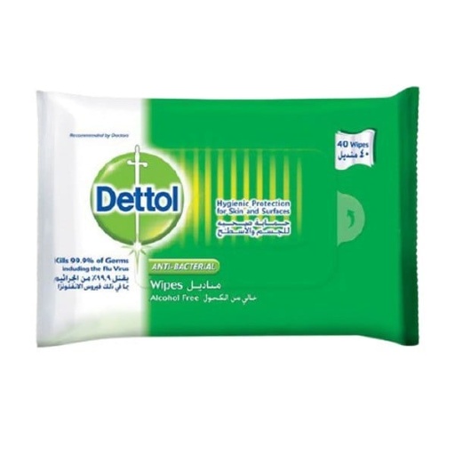 [21454] Dettol Wipes Fresh 40 pcs