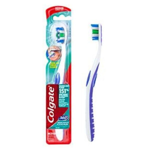 [21514] Colgate Toothbrush 360 Clean Medium 1pc
