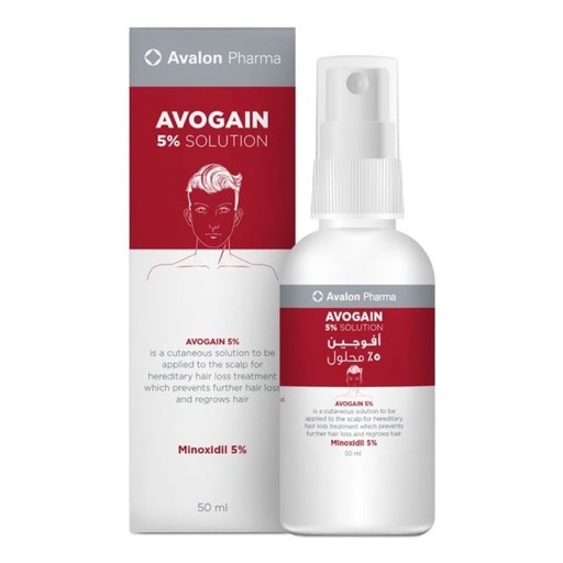 [21840] Avogain Hair Regrowth Solution 5% 50ml