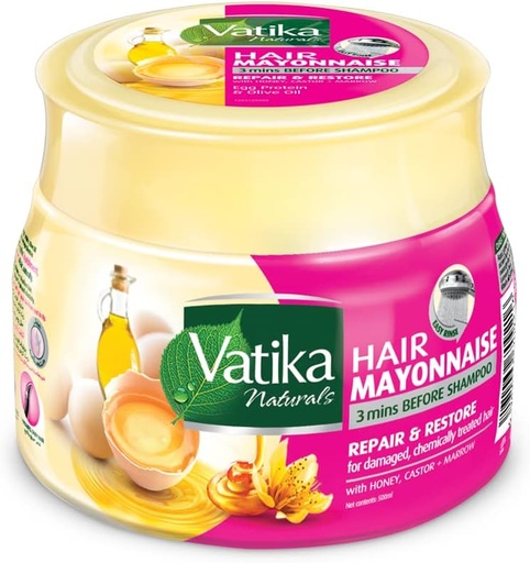 [22034] Vatika Hair Mayonnaise Repair Restore 500ml