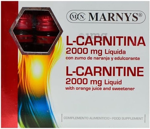 [22303] Marnys L-Carnitine 2000mg Liquid 20 vials