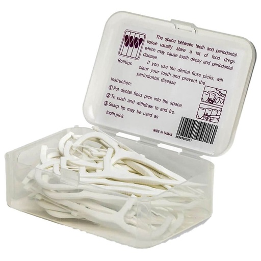 [22691] Zain Dental Floss Picks 50 Pcs