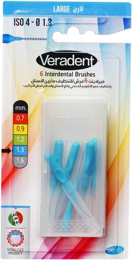 [23158] Veradent Interdental Brushes Large 6 pcs