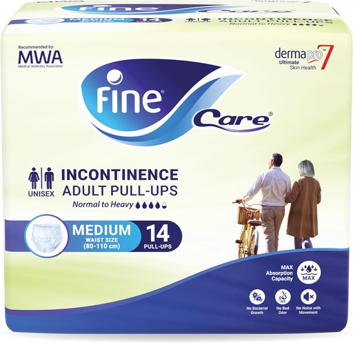 [23962] Fine Care Demapro Adult Diapers Medium 14x6 Pack 14*6