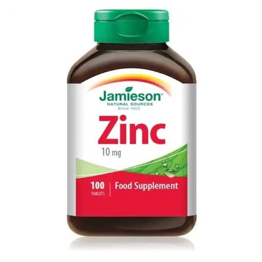 [24039] Jamieson Zinc 10mg Tablets 100