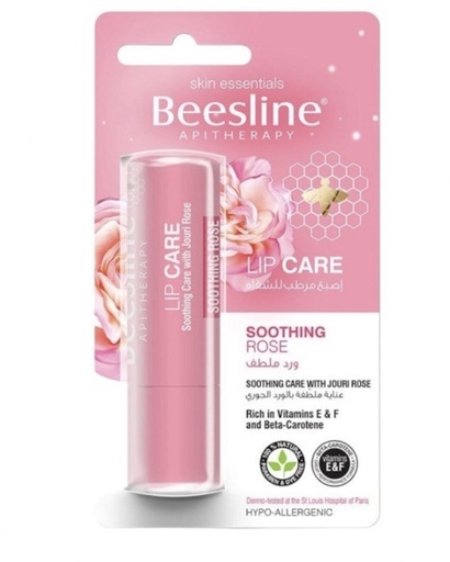 [24267] Beesline Lip Care Soothing Jouri Rose 4g