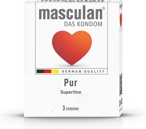 [24274] Masculan Pur Condoms 3 pcs