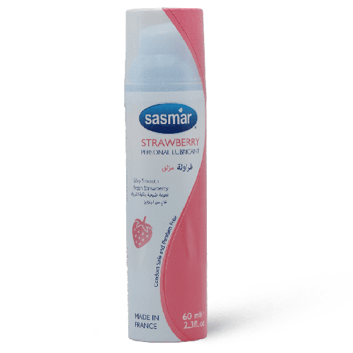 [24309] Sasmar Strawberry Personal Lubricant 50ml