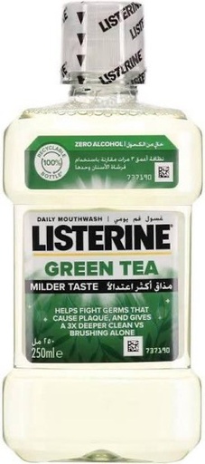 [24423] ليسترين شاي أخضر غسول فم 250 مل
