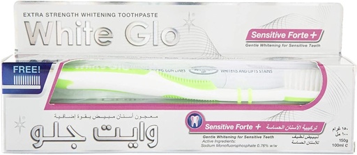 [24723] White Glo Sensitive Forte Toothpaste 110g