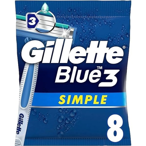 [25069] Gillette Blue3 Simple 8crt Bag