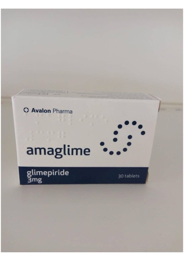 [25271] Amaglime 3mg Tablets 30