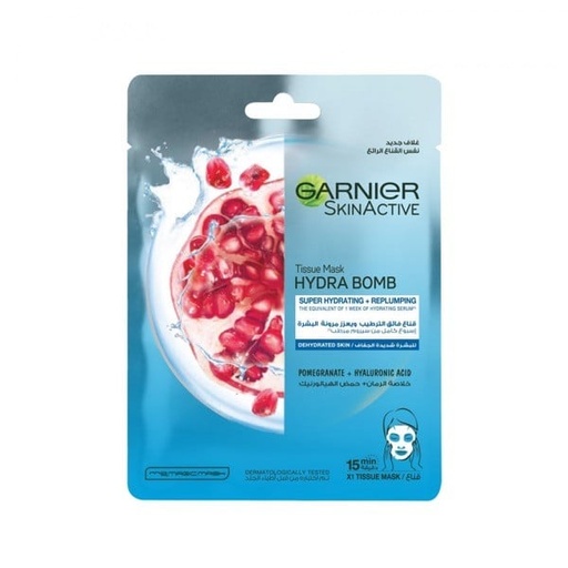 [25391] Garnier Hydra Bomb Pomegranate Sheet Mask