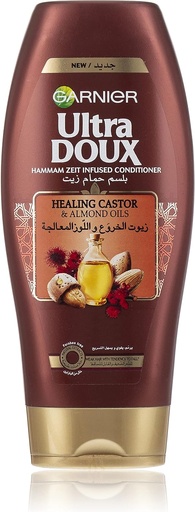 [25584] Garnier Ultra Doux Castor & Almond Conditioner 360ml