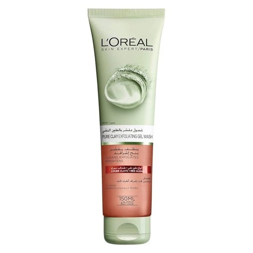 [25644] Loreal Skin Expert Clay Brightening Gel Wash 150ml