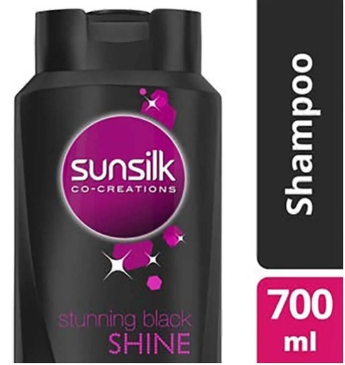 [25766] Sunsilk Black Shine Shampoo 700ml