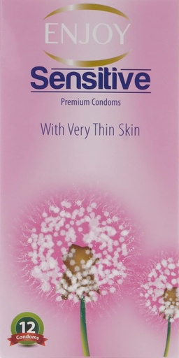 [25955] Enjoy Sensitive Premium Condoms 12 pcs